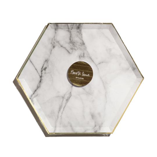 Marble Large Plate