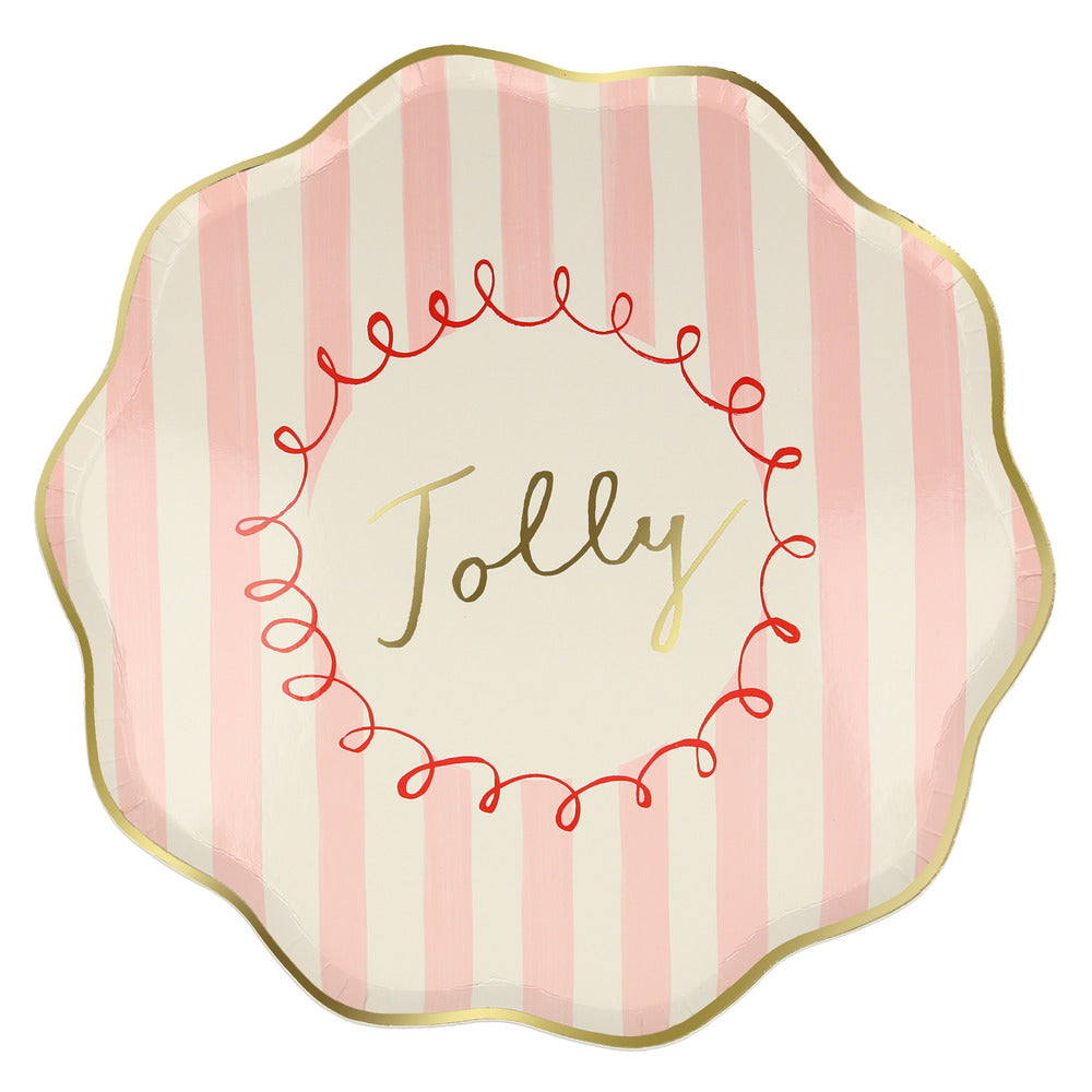 Striped Dinner Plates
