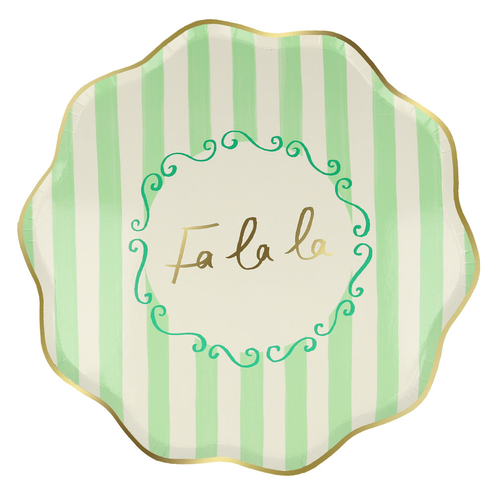 Striped Dinner Plates