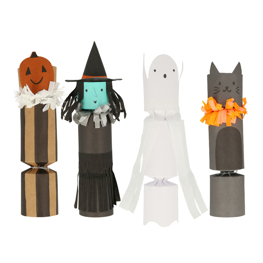 Happy Halloween Character Crackers