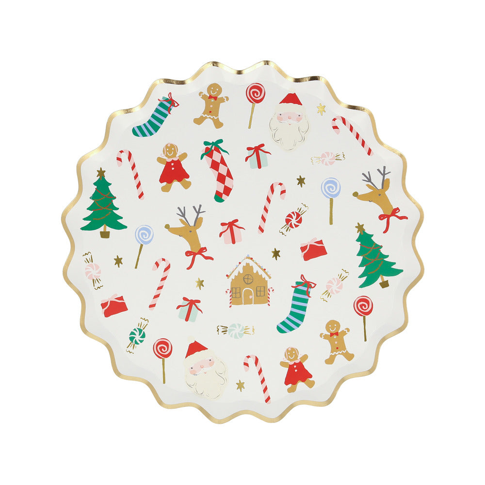 Jolly Christmas Side Plates