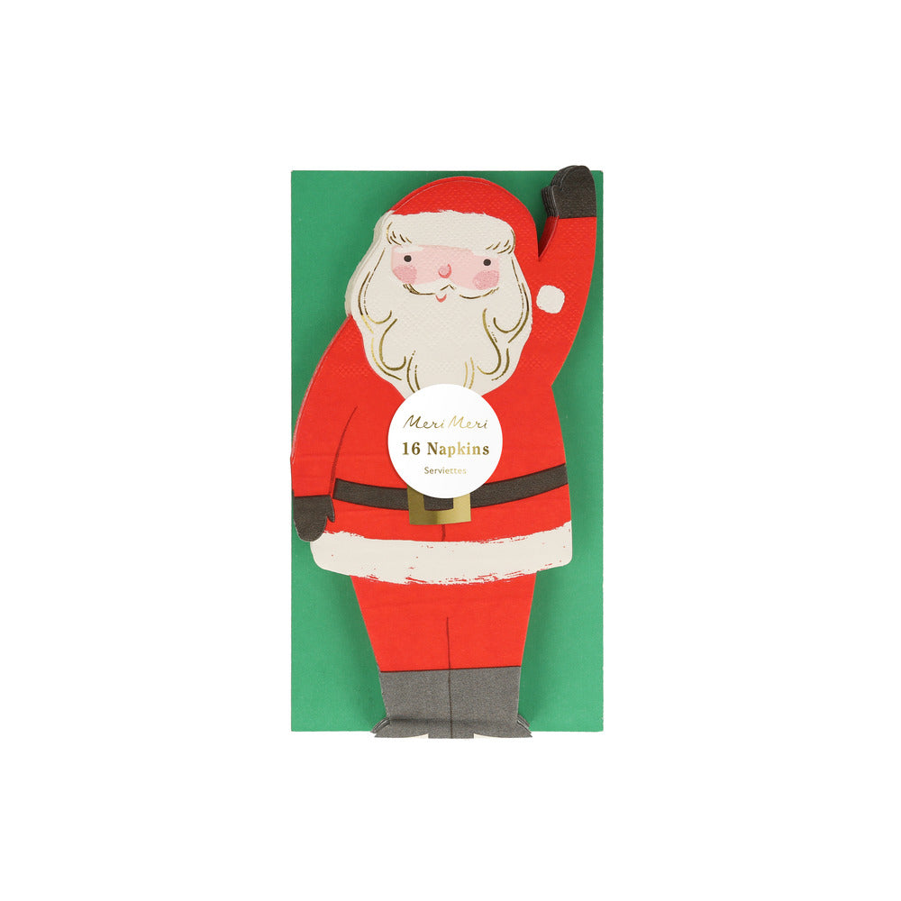 Jolly Christmas Santa Napkins