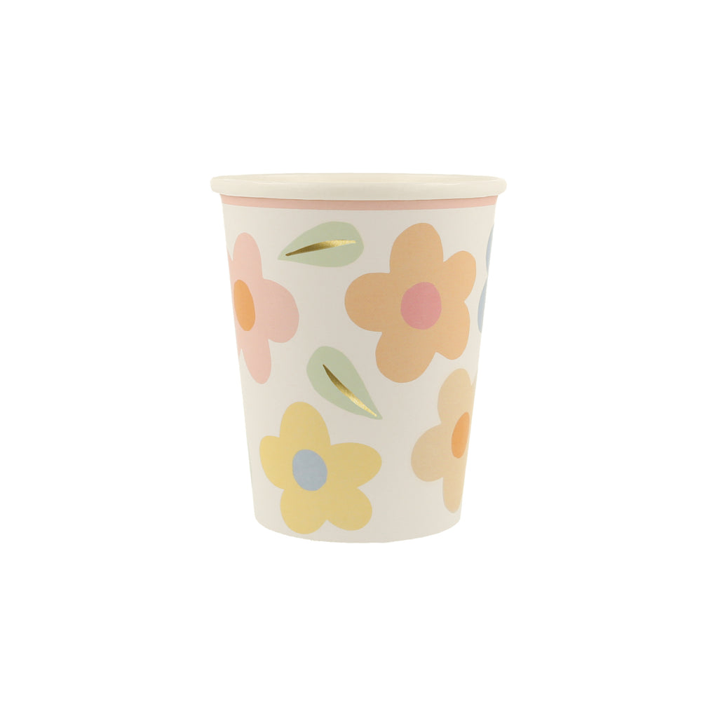 Happy Flowers Cups