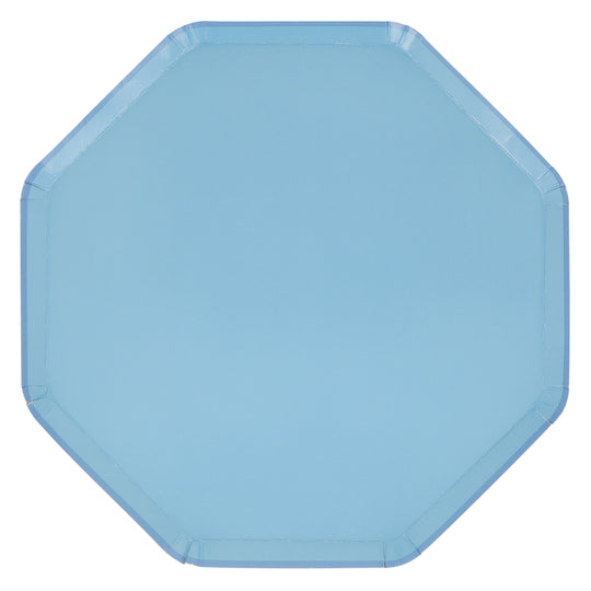 Cornflower Blue Dinner Plates