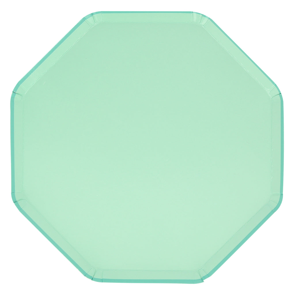 Sea Foam Green Dinner Plates