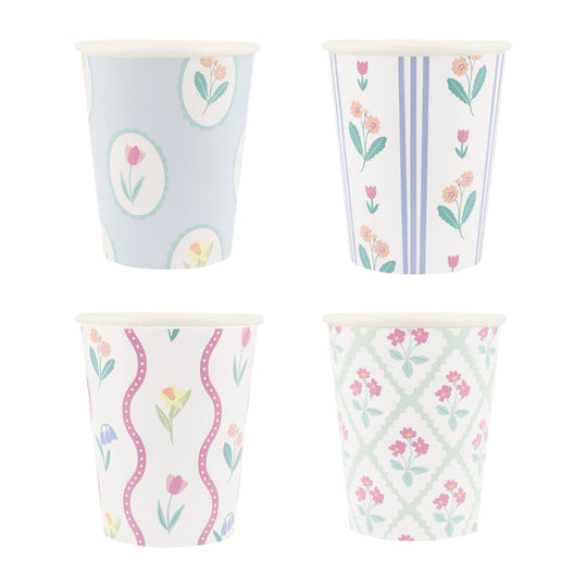 Bloomsbury Floral Pattern Cups
