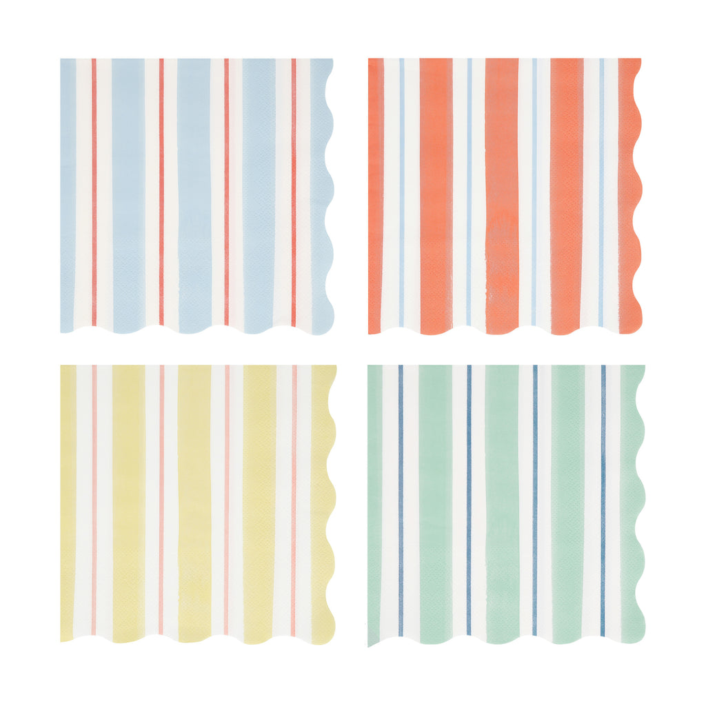 Preppy Stripe Large Napkins