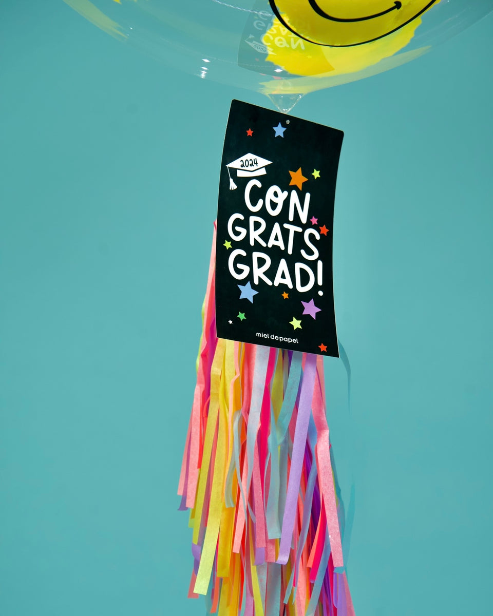 Happy Grad Bubble – Miel de Papel