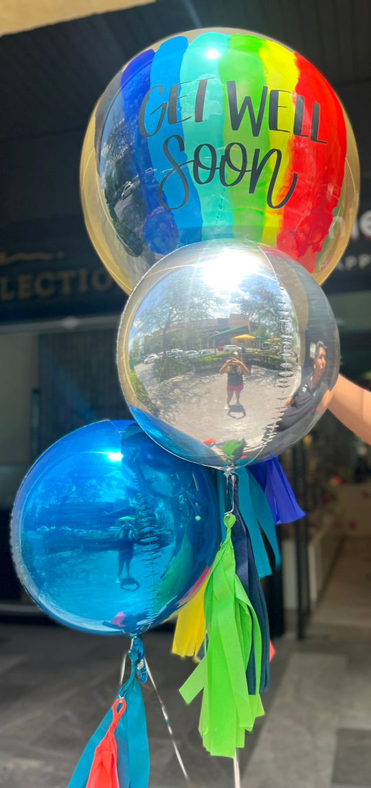 Bouquet Burbuja Grande Teclas + Orbz