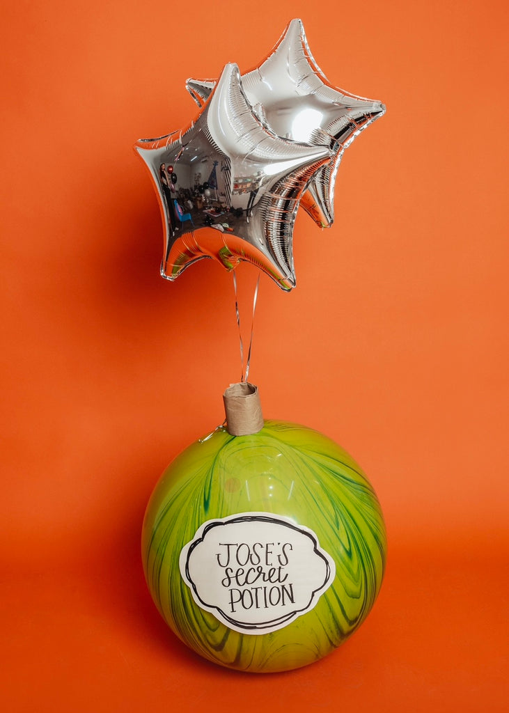 Bouquet Stars + POPTION ME Balloon  + Candy + Halloween Surprises