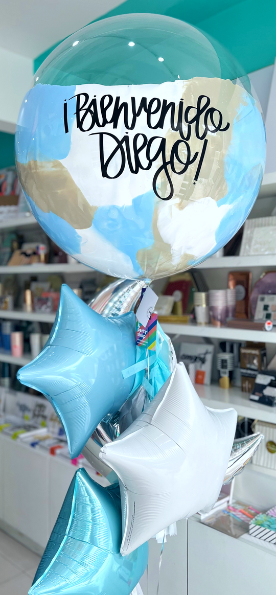 Bouquet Burbuja Gigante + Stars