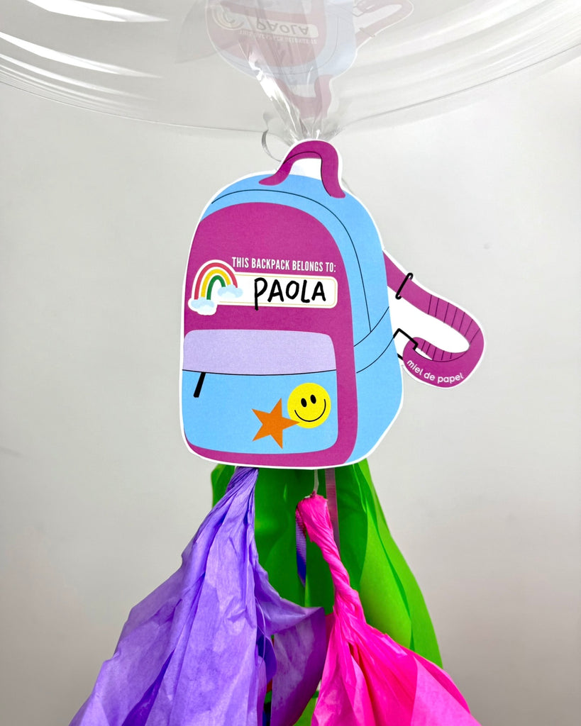 Girl’s Back to School Bubble