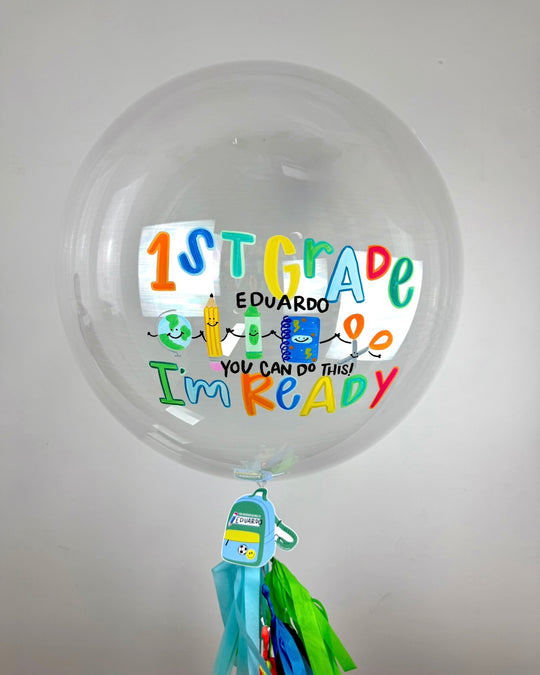 Boy’s Back to School Bubble