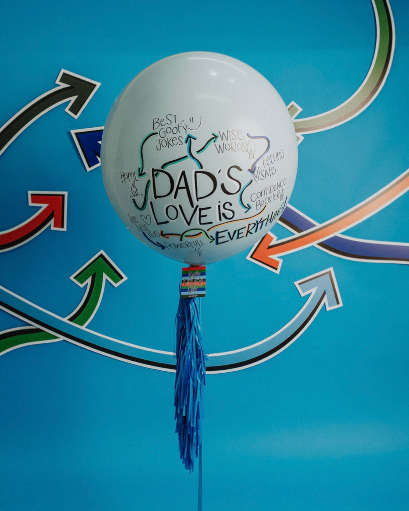 Dad's Love Latex Balloon