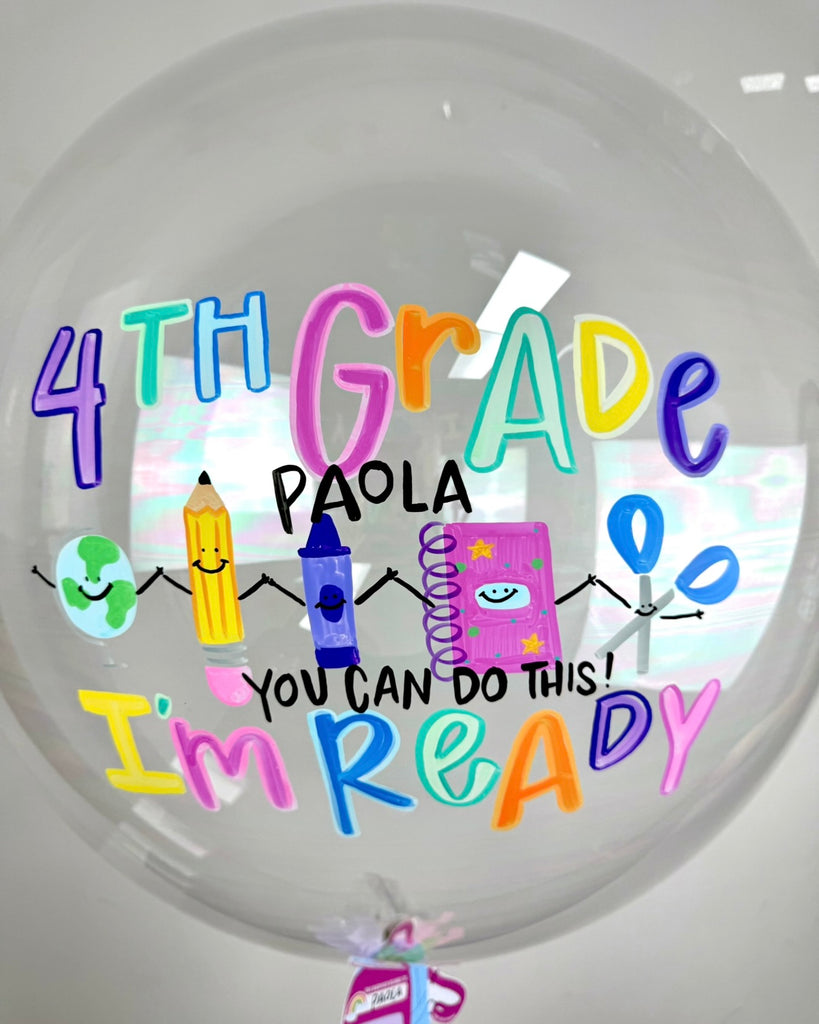 Girl’s Back to School Bubble