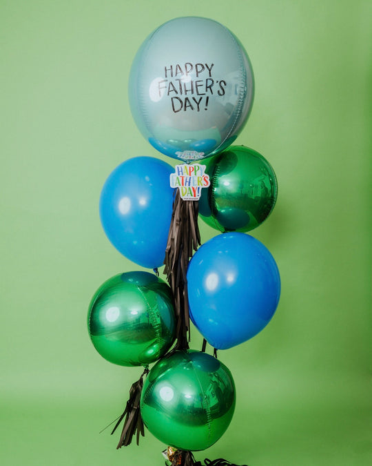 Bouquet Orbz Jumbo Father’s Day + Green Orbz + Blue Latex
