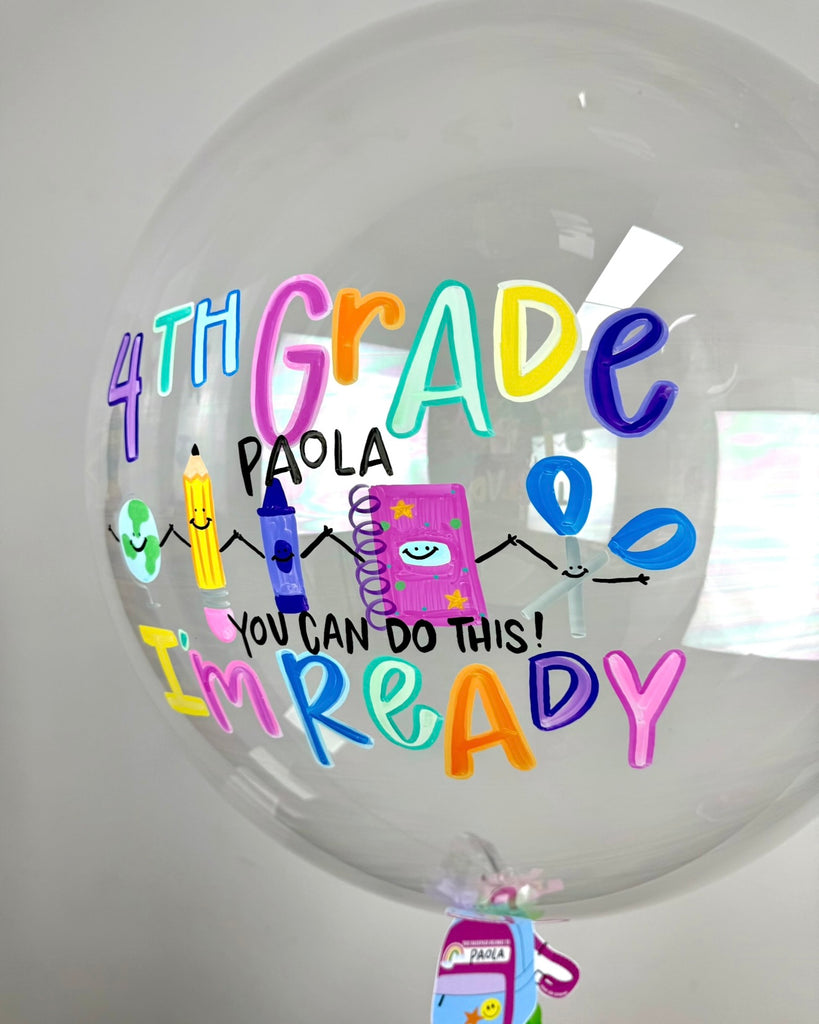 Girl’s Back to School Bubble