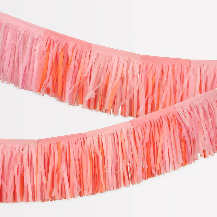 Pink Fringe Garland