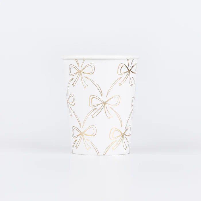 Gold Bow Cups