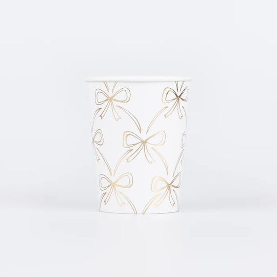 Gold Bow Cups