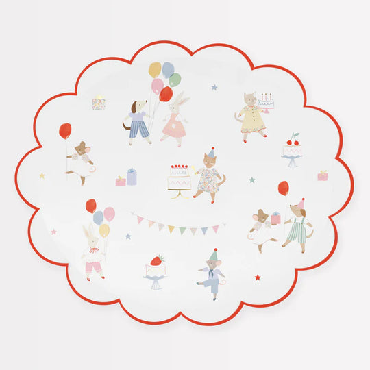 Animal Friends Dinner Plates