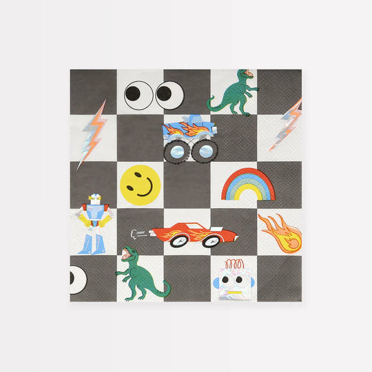 Toy Icon Large Napkins