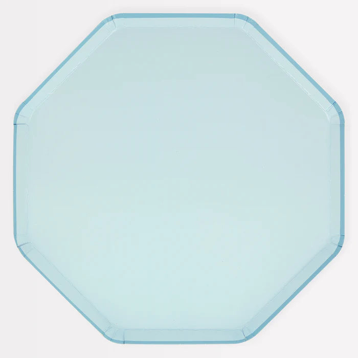 Summer Sky Blue Dinner Plates