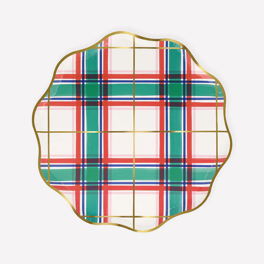 Tartan Side Plates