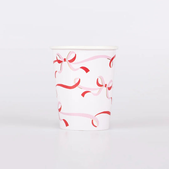 Ribbon Bow Cups