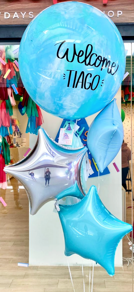 Bouquet Gigante de Látex Pintado + Stars