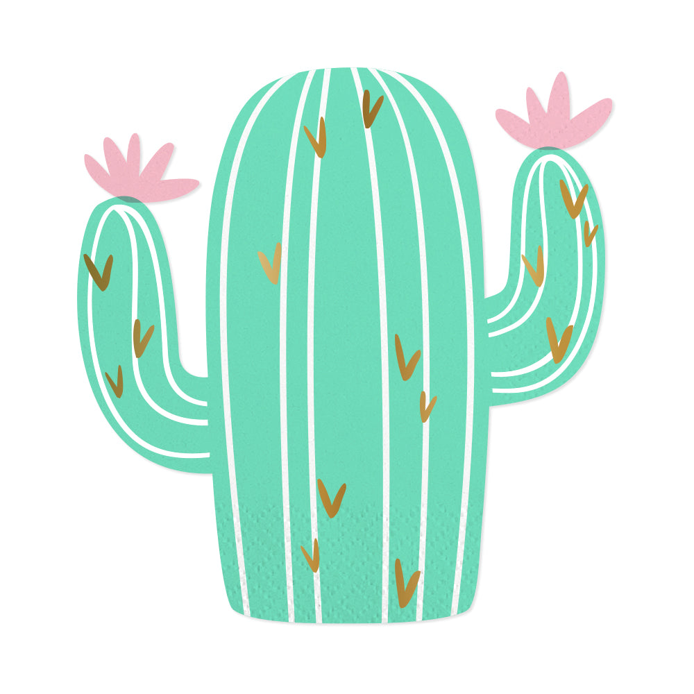 Cactus Shaped Napkins