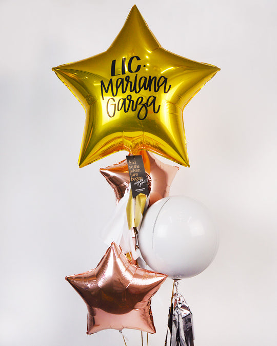 Bouquet Giant Star + Orbz + Star