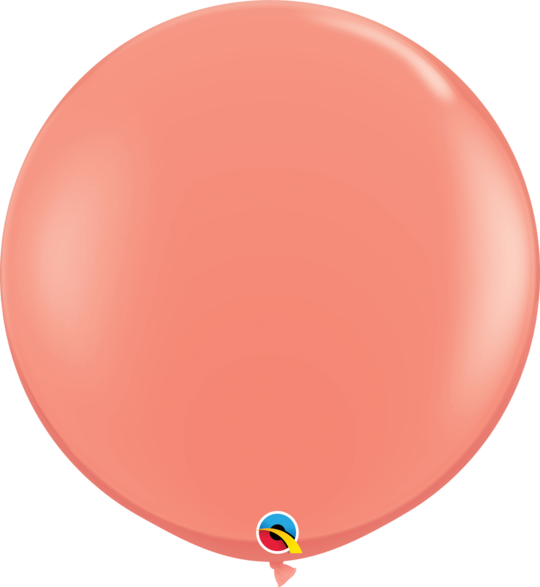 Coral Latex balloon 36"