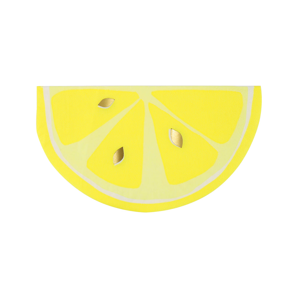 Neon Citrus Napkins