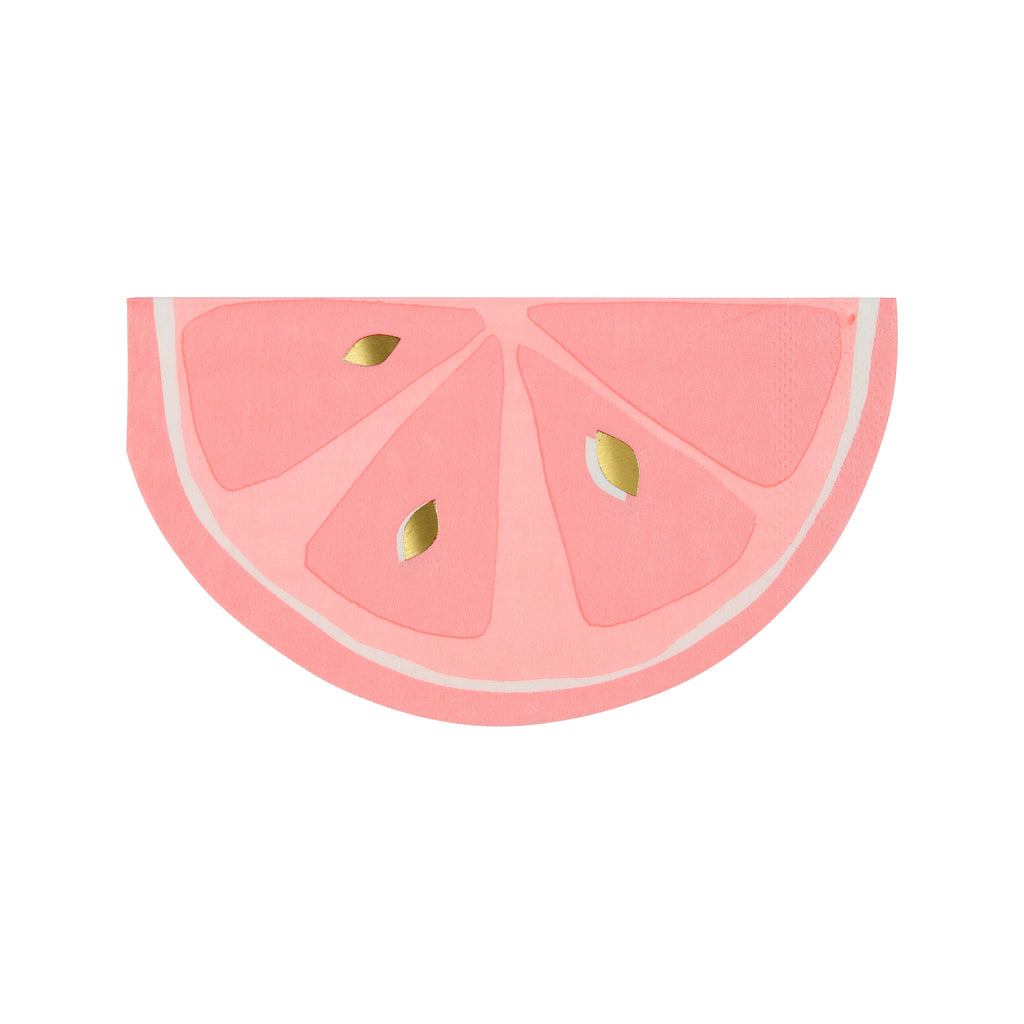 Neon Citrus Napkins