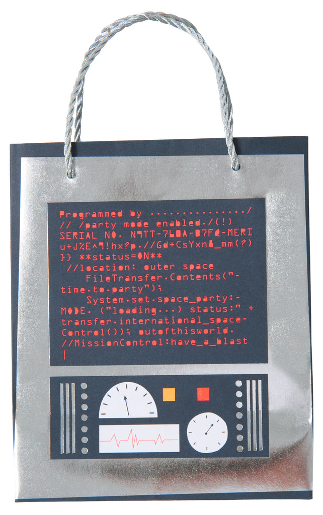 Robot Party Bags