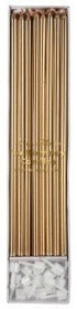 Gold Skinny Candles