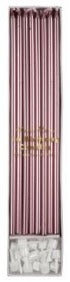Pink Skinny Candles