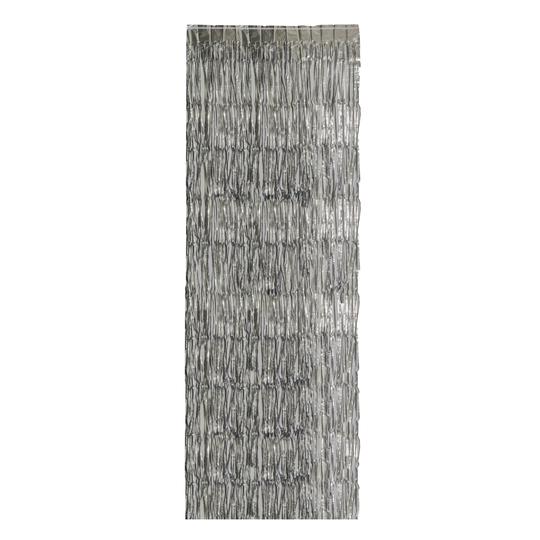 Cortina Metálica Matte Silver