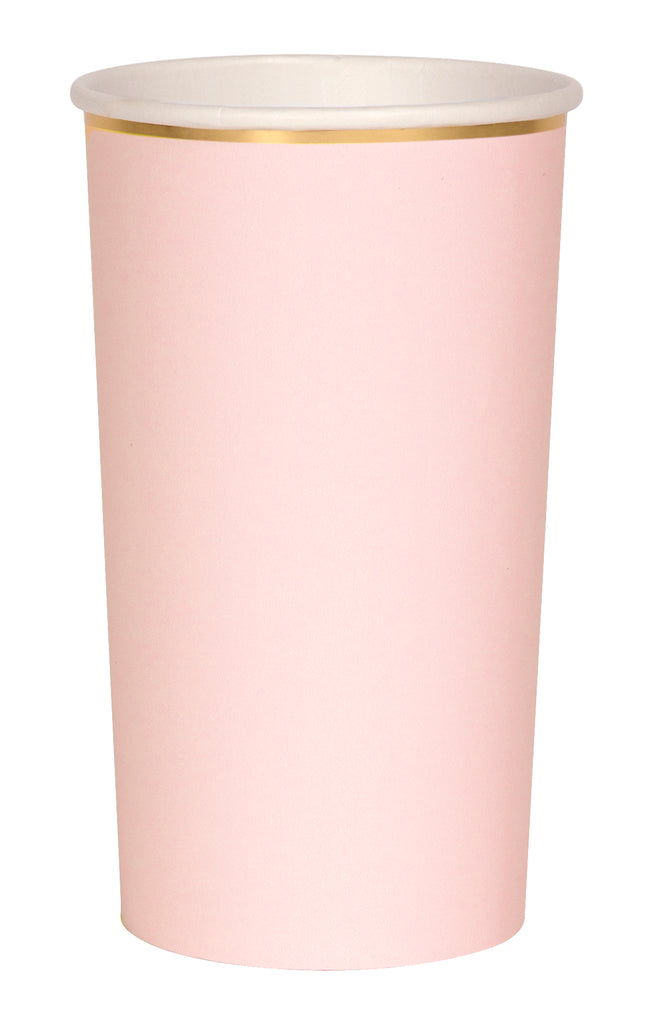 Dusty Pink Highball Cups