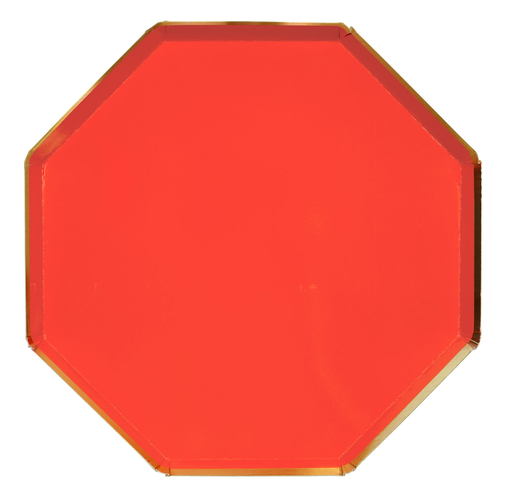 Red Dinner Plates