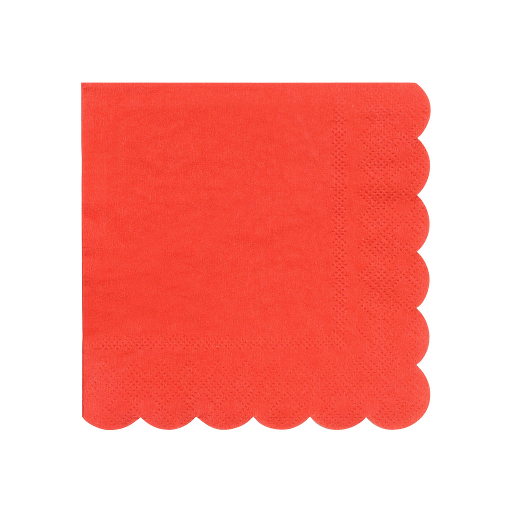 Red Small Napkins