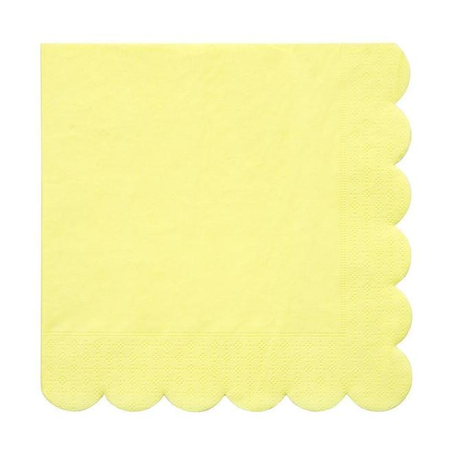 Pale Yellow Large Napkins