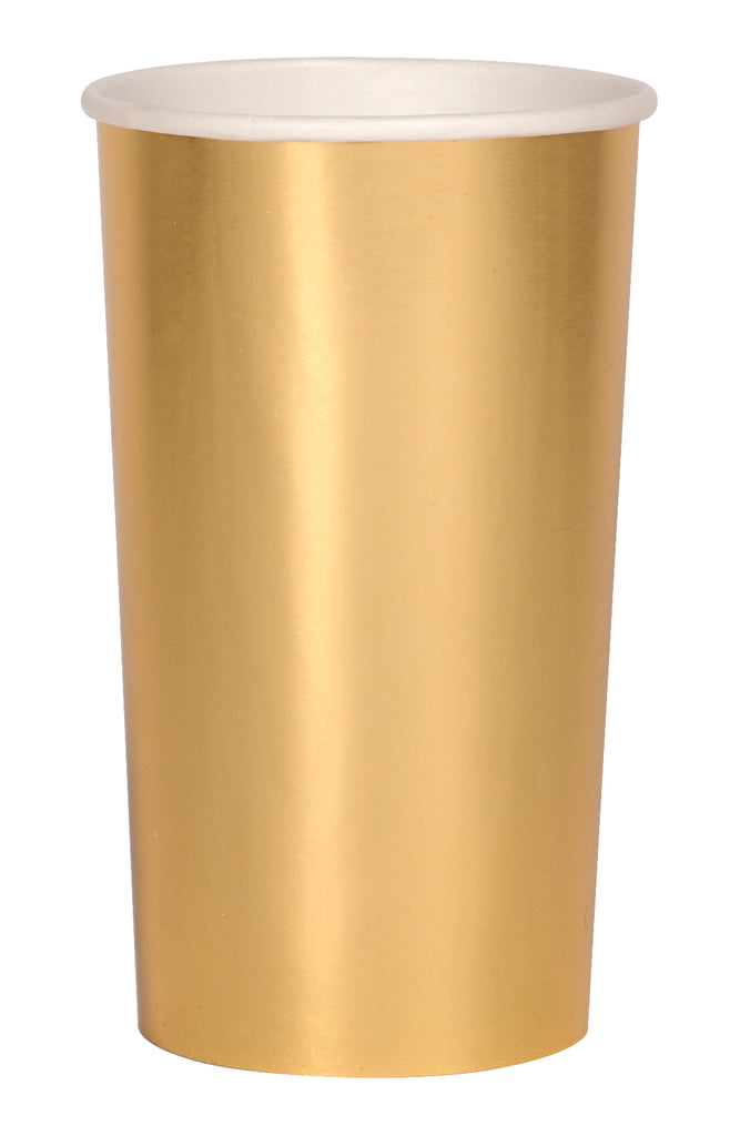 Gold Highball Cups