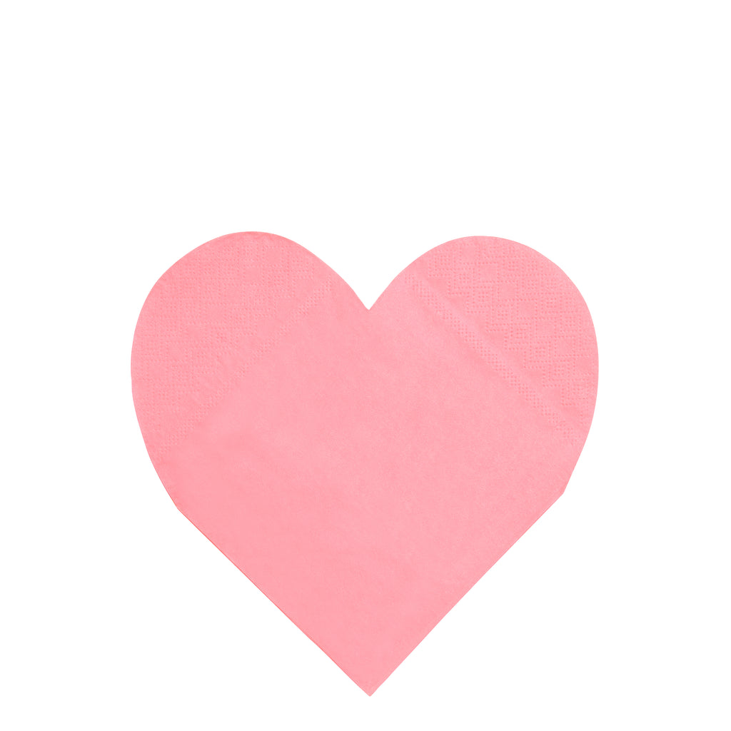 Pastel Palette Heart Large Napkins