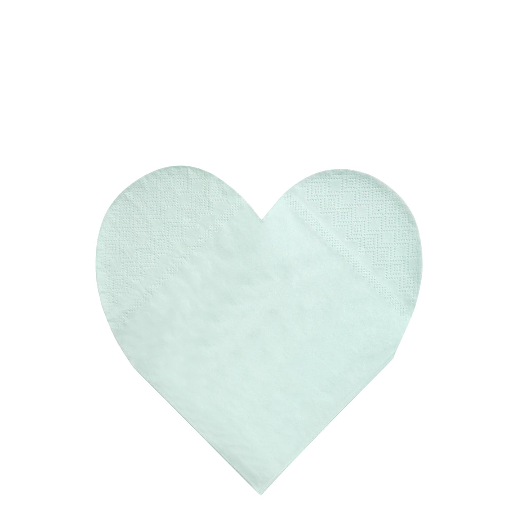 Pastel Palette Heart Large Napkins