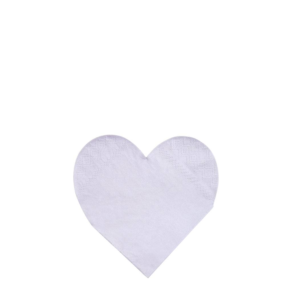 Pastel Palette Heart Small Napkins