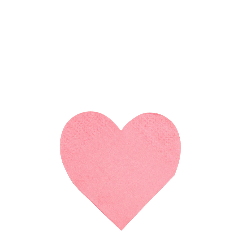 Pastel Palette Heart Small Napkins