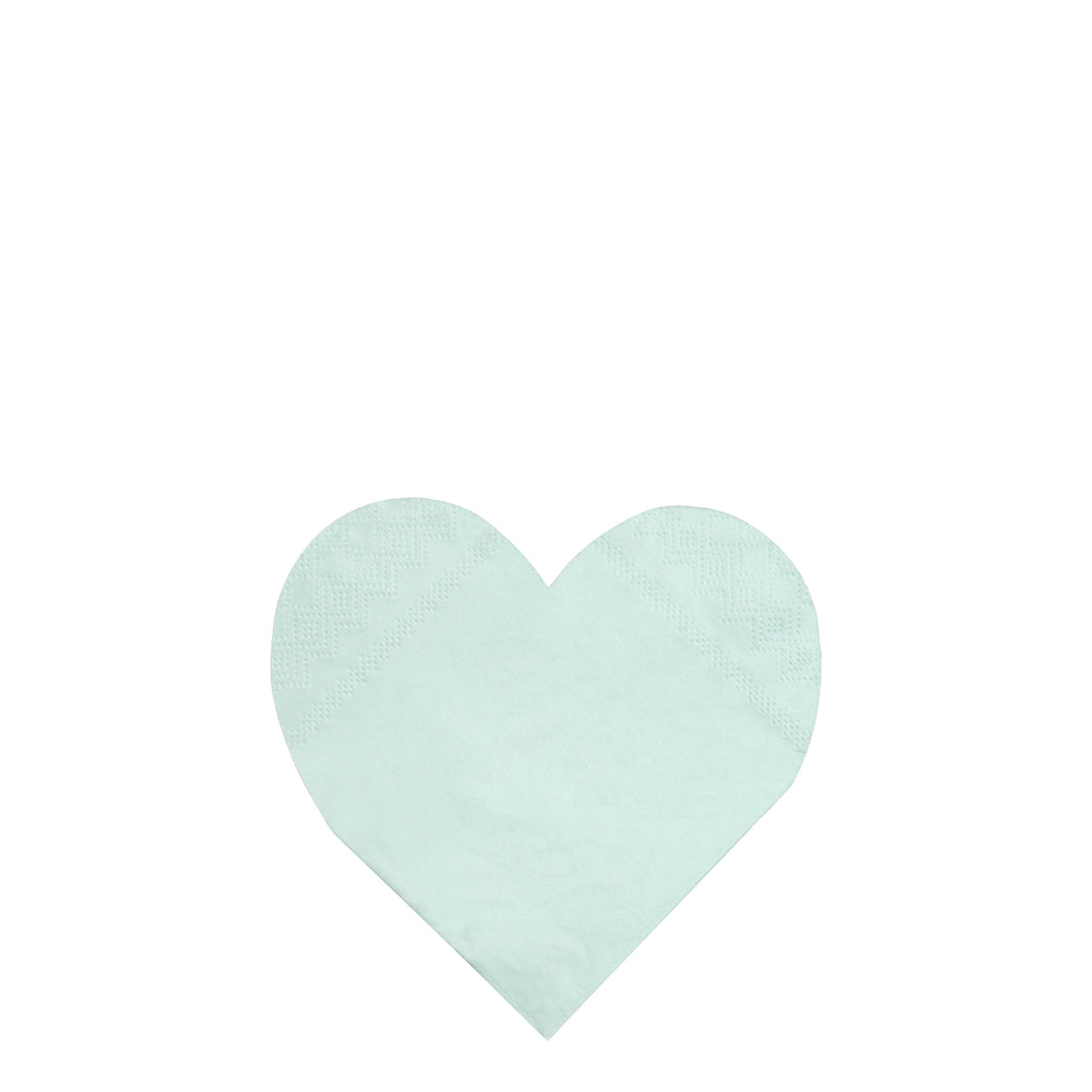 Pastel Palette Heart Small Napkins