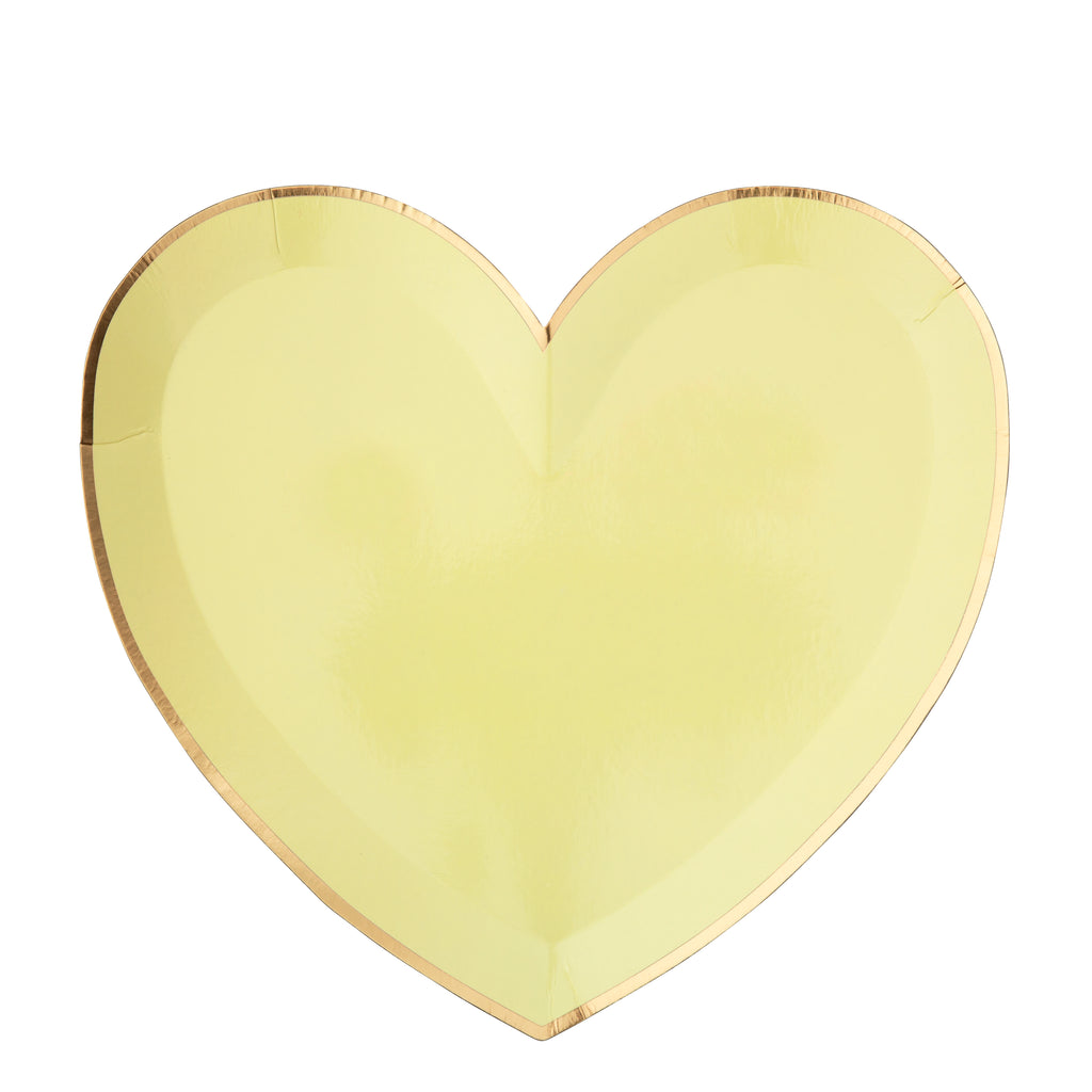 Pastel Palette Heart Large Plates